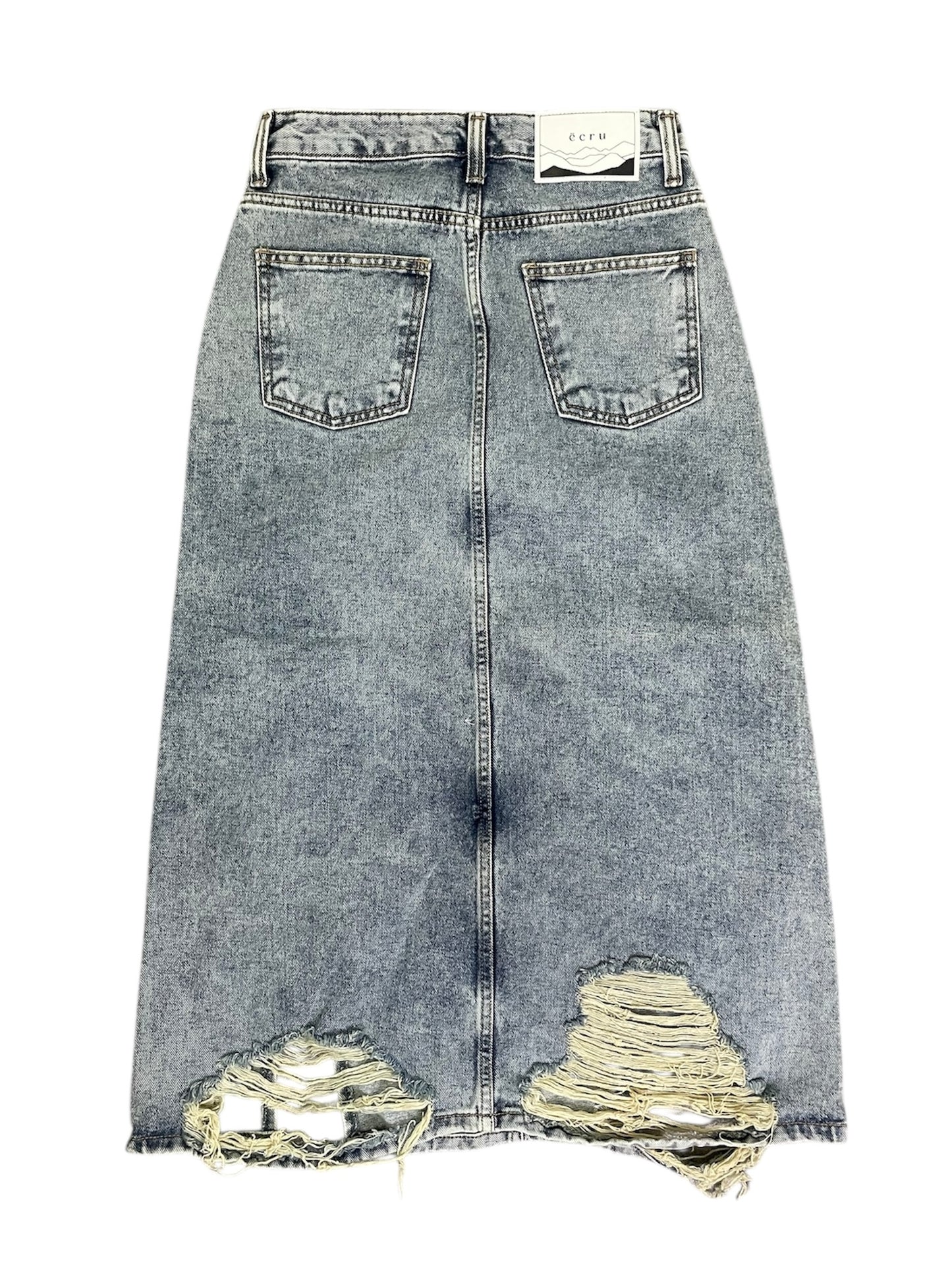 vintage denim long sk