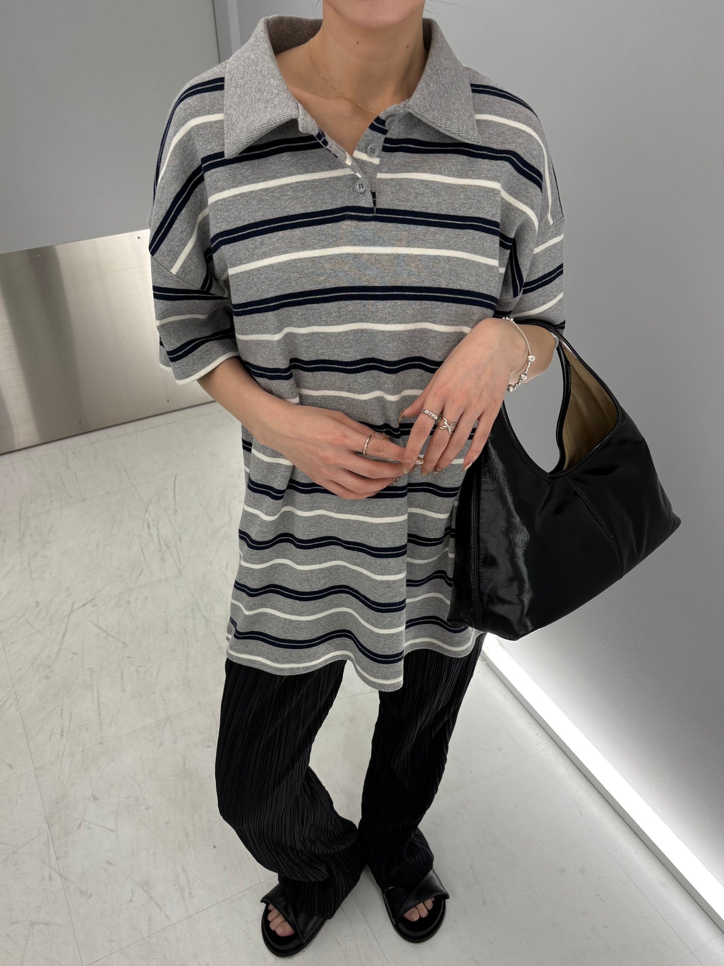 Adult polo half tops