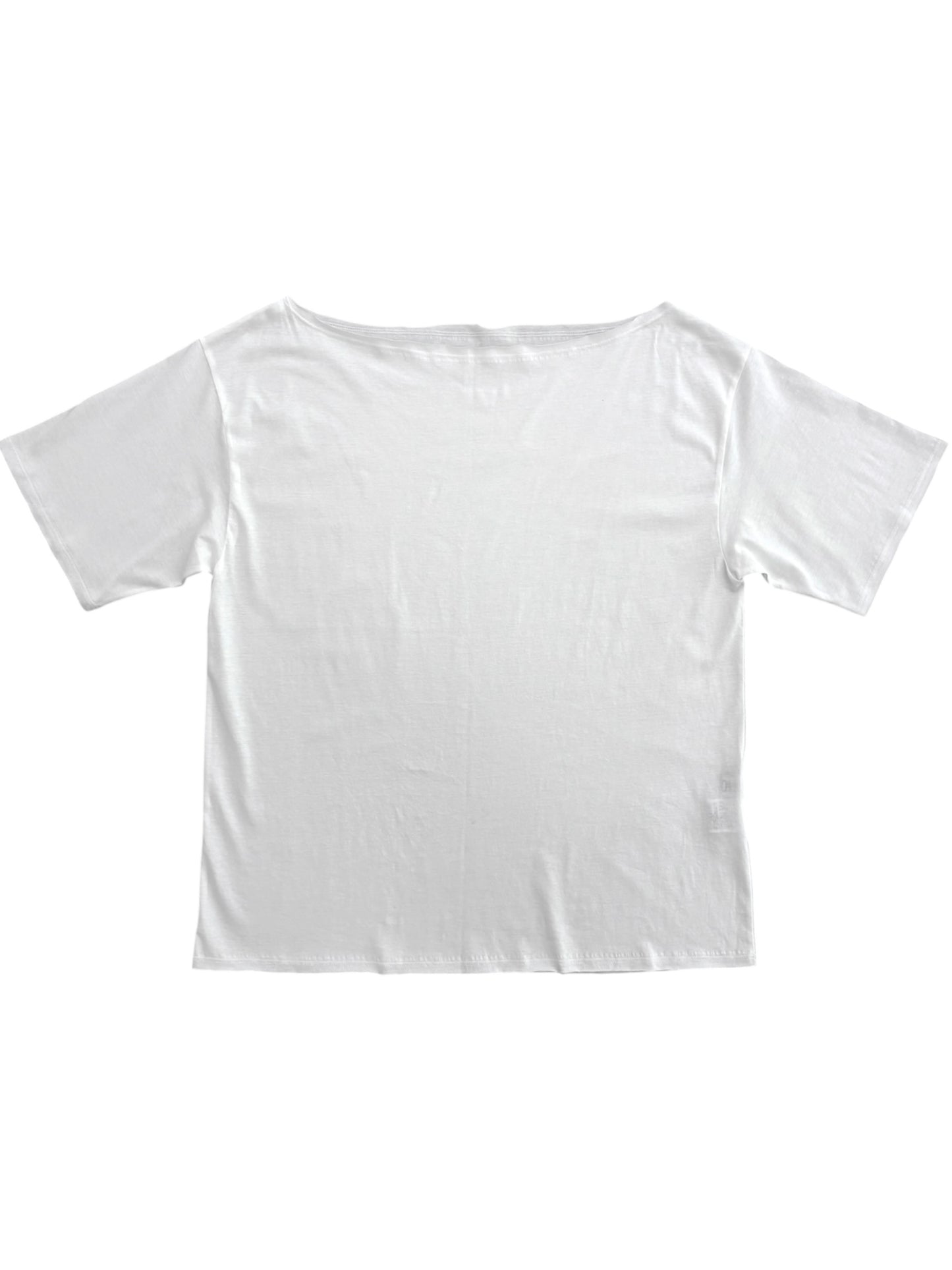 Boatneck cut T-shirt