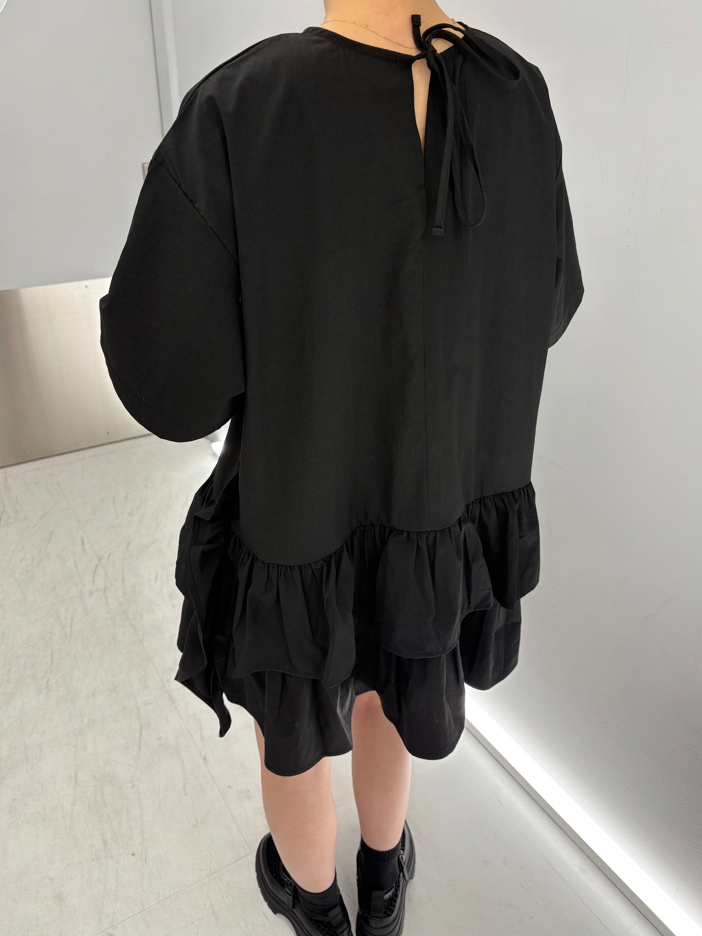 Ruffle shirt op