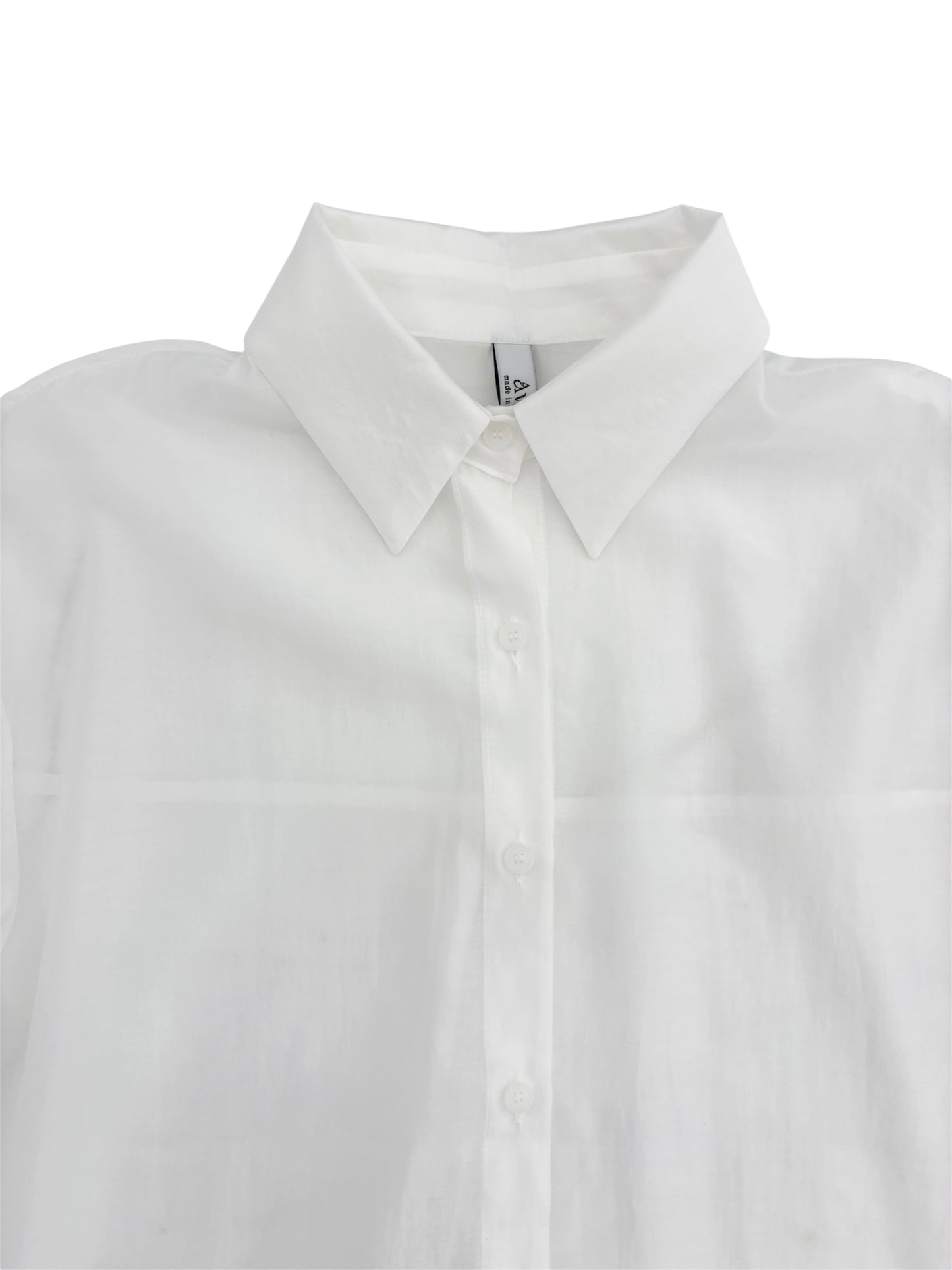Tencel sheer shirt