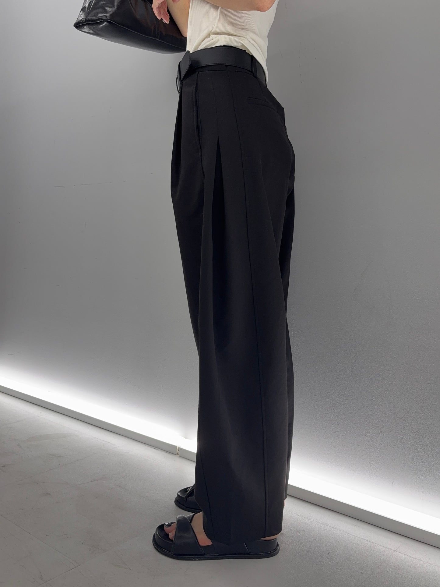 Balloon slacks pants