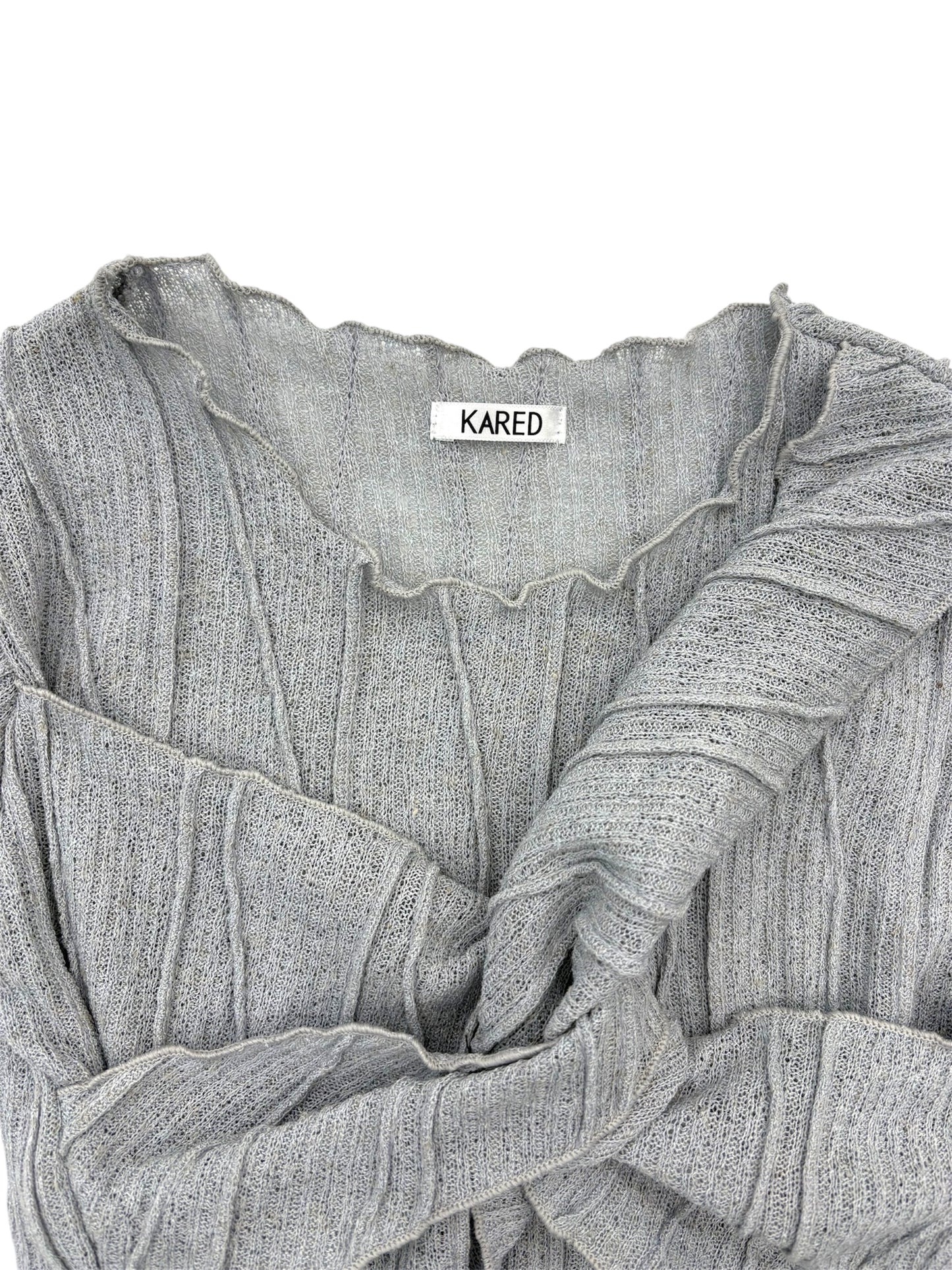 Sheer twist tops