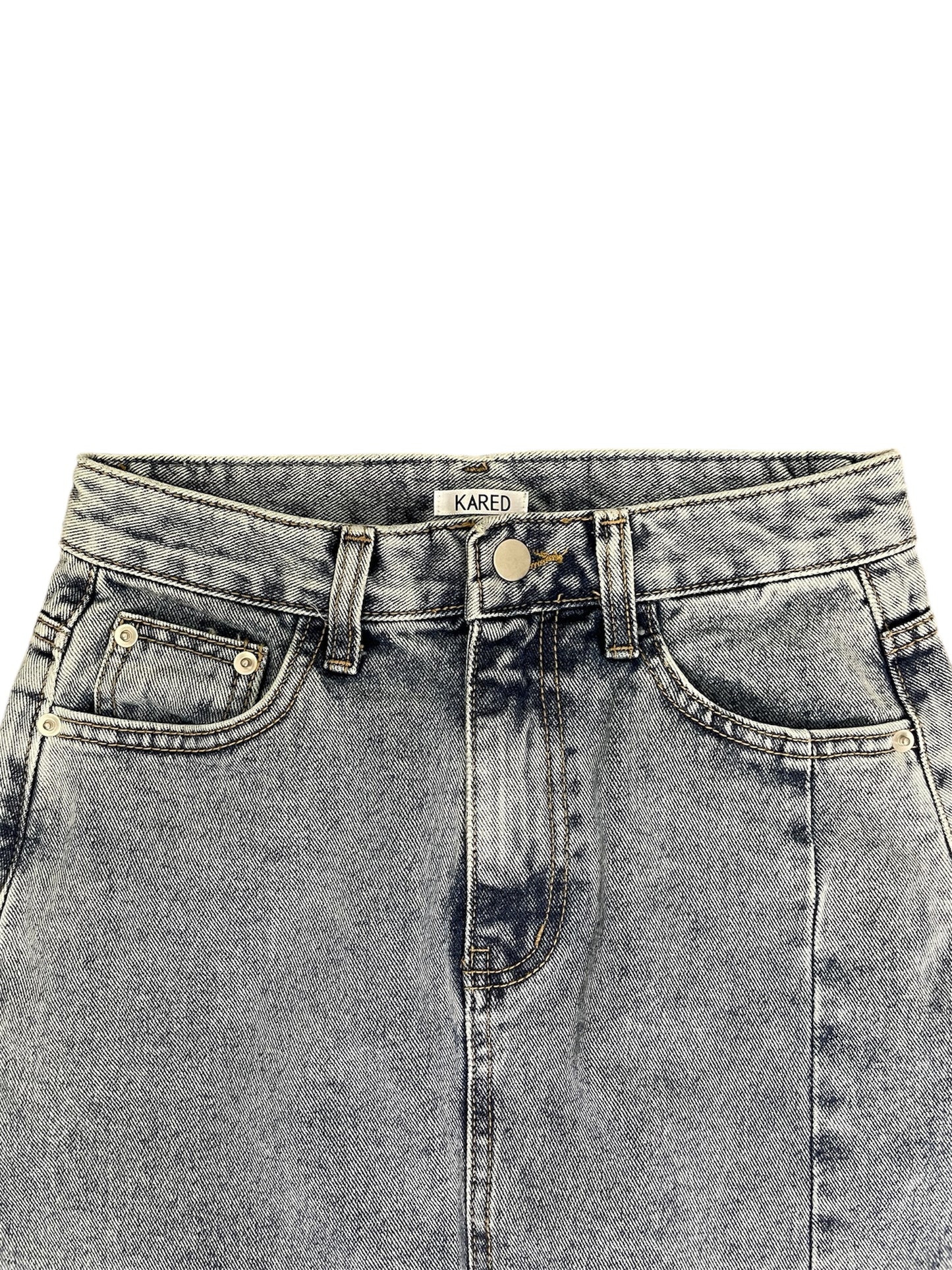 vintage denim long sk