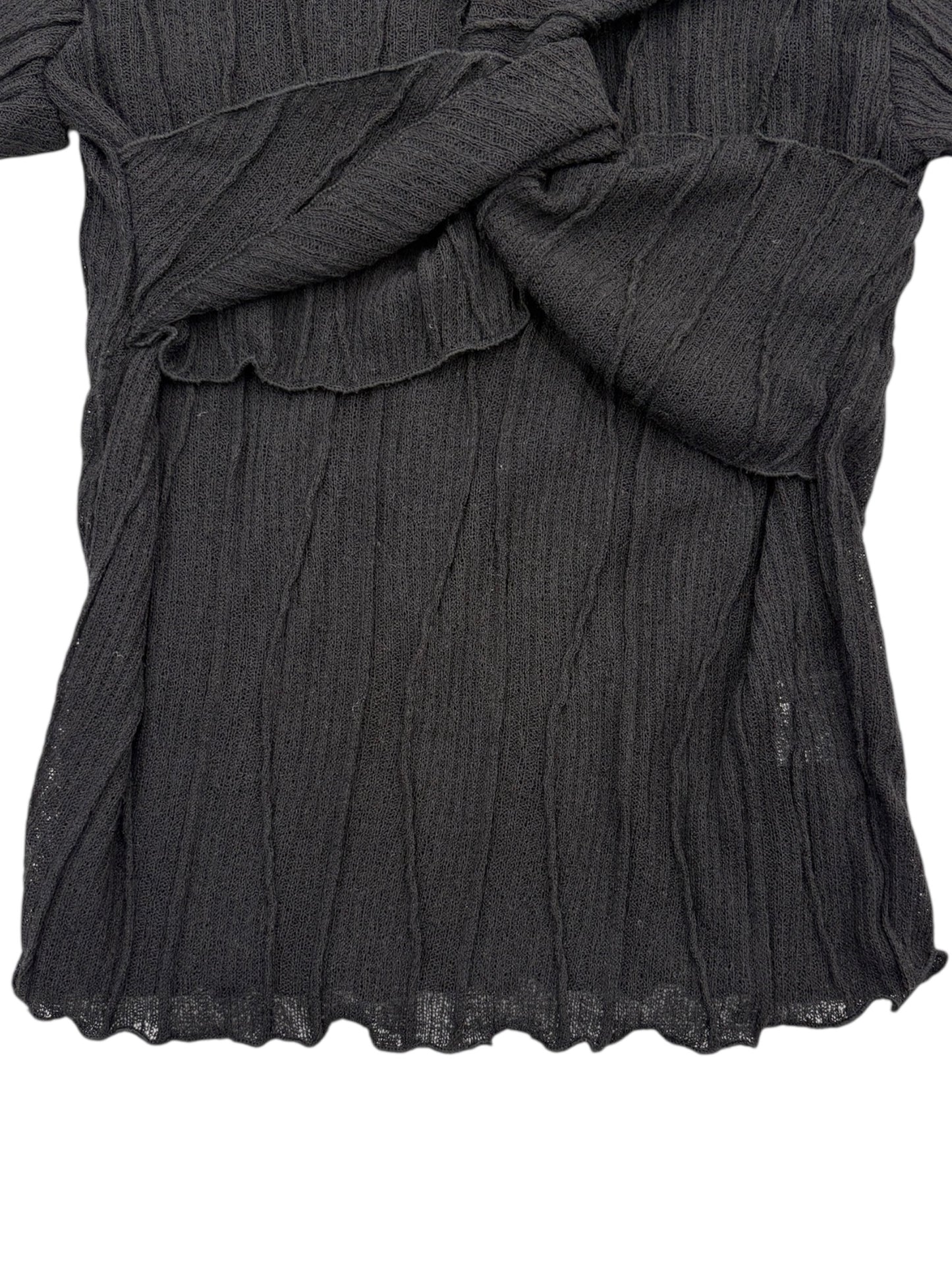 Sheer twist tops