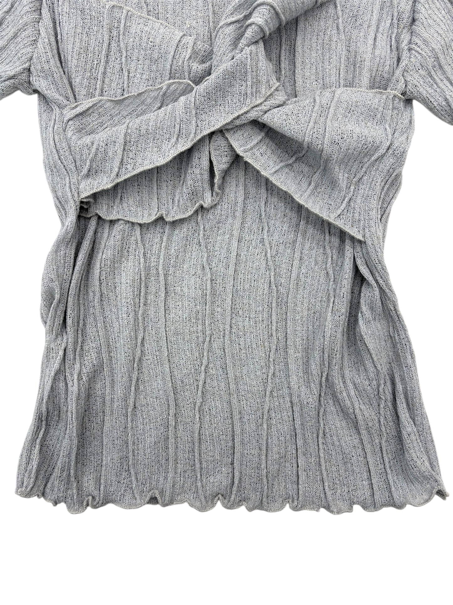 Sheer twist tops