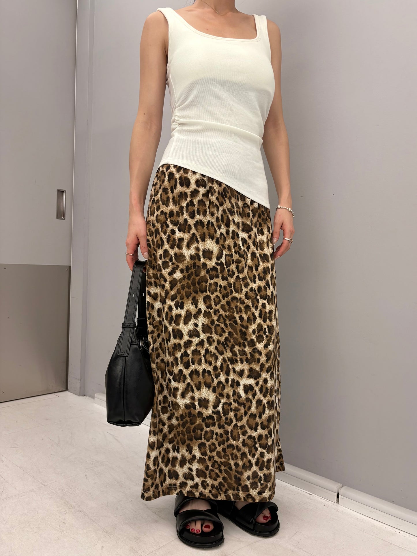 Asymmetry tank top