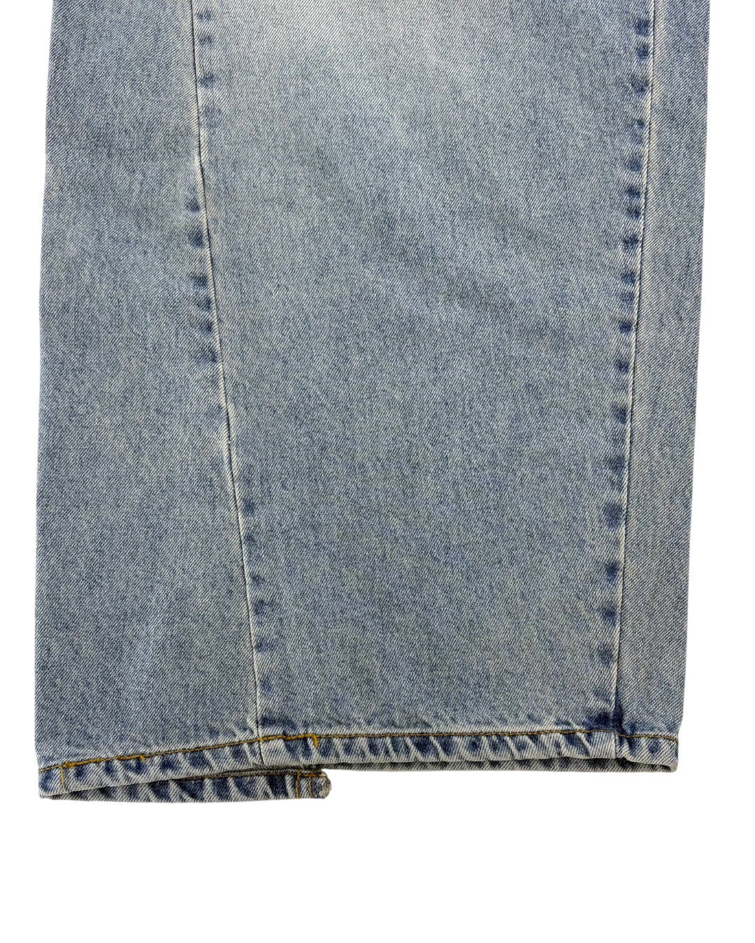 W pocket wide denim