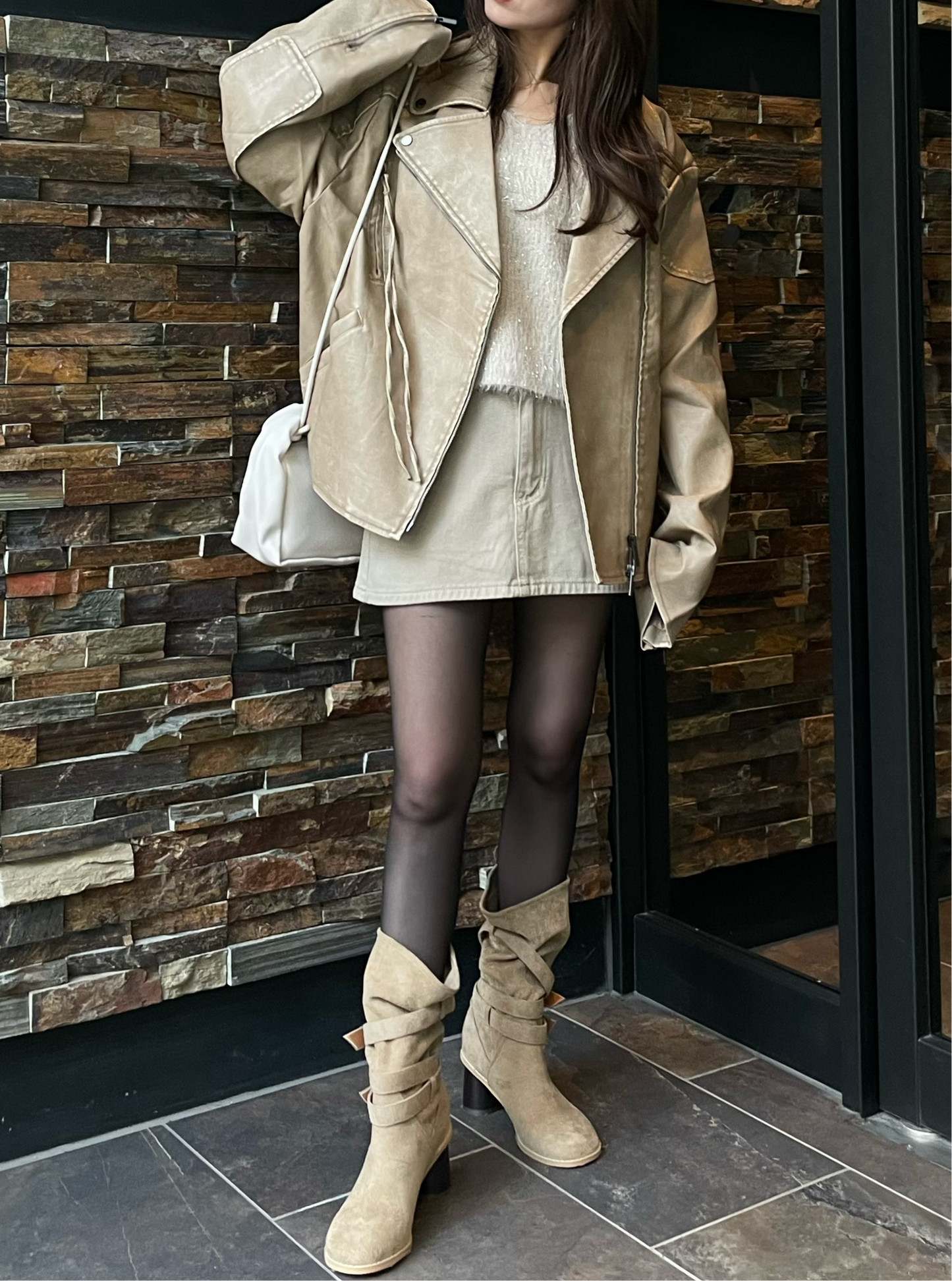 LOWRISE MINI SKIRT