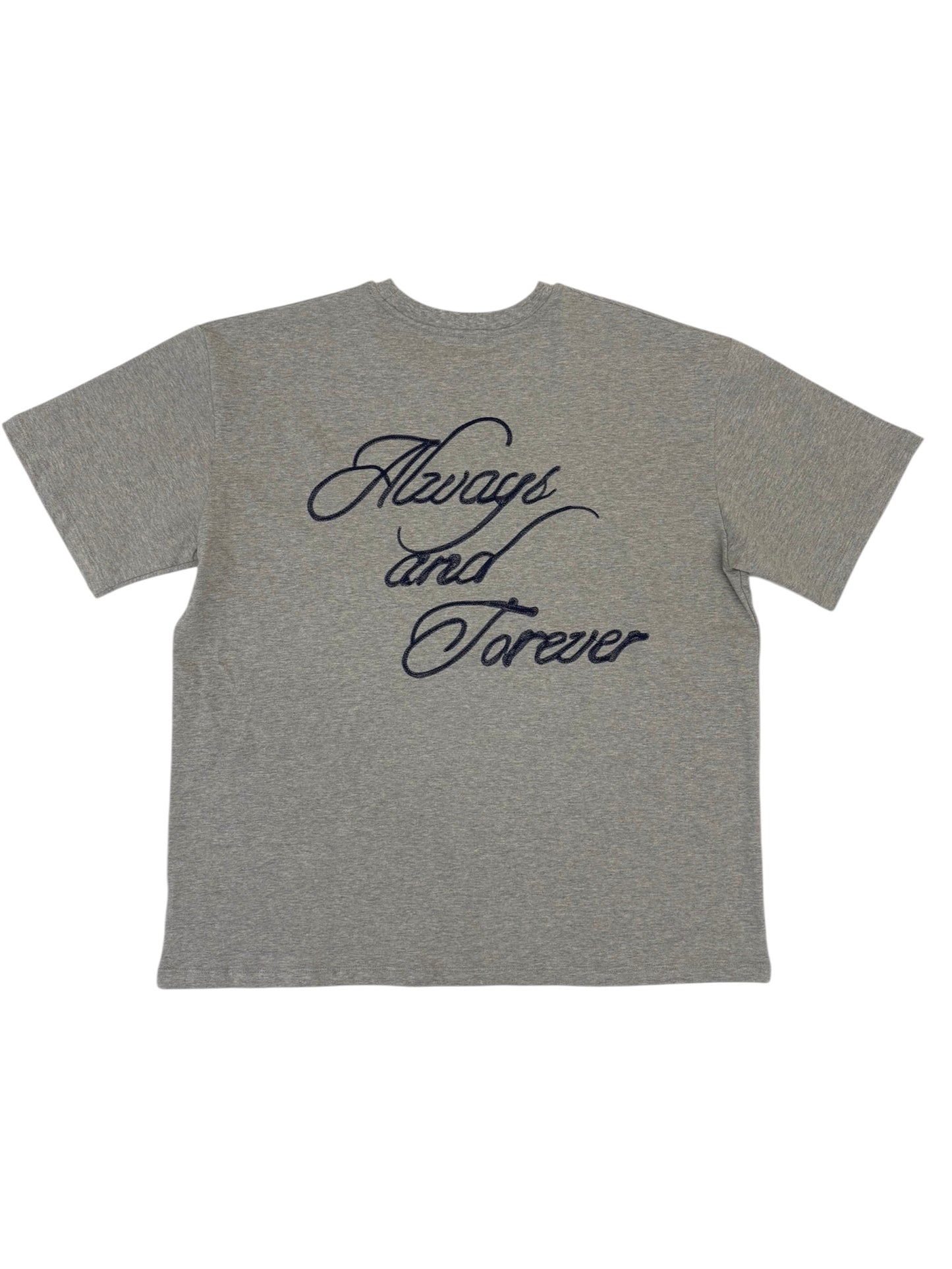 Back embroidery T-shirt