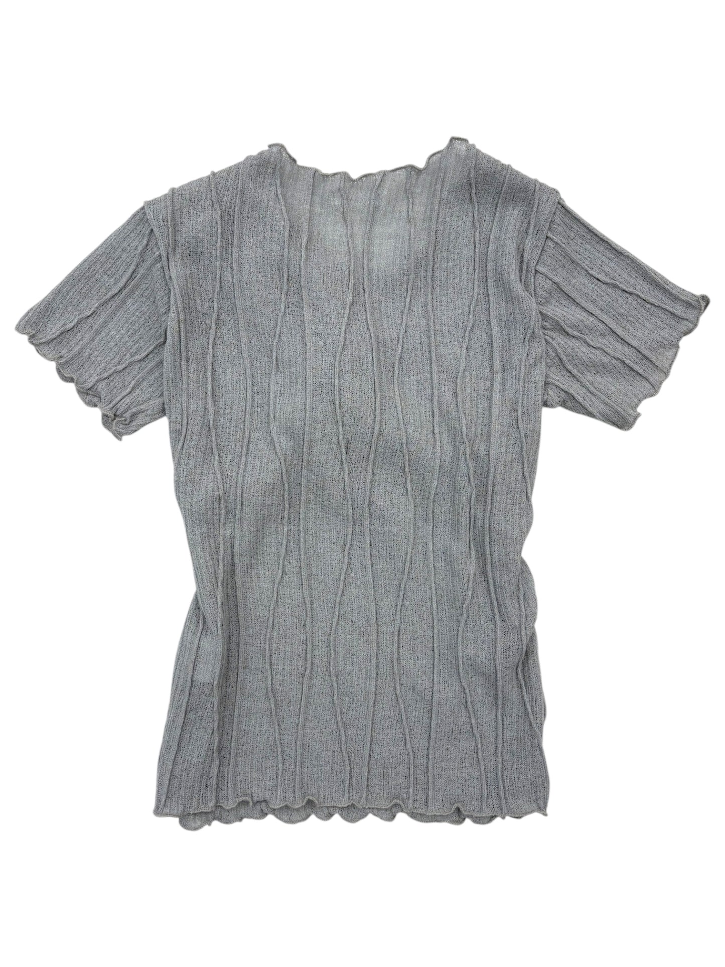 Sheer twist tops