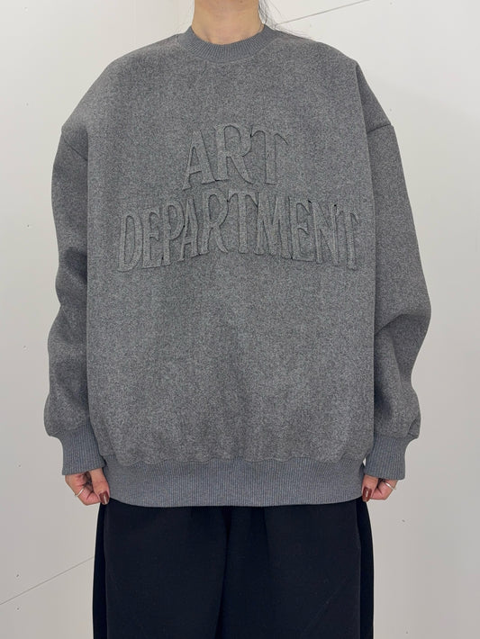 Art patch sweat tops