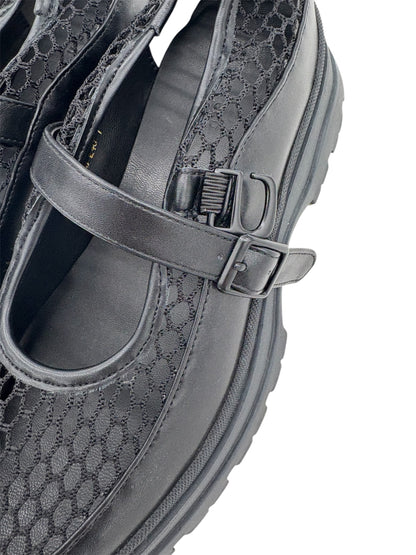 Mesh ballet shoes