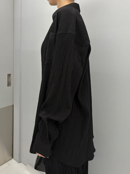 Over wrinkle shirt