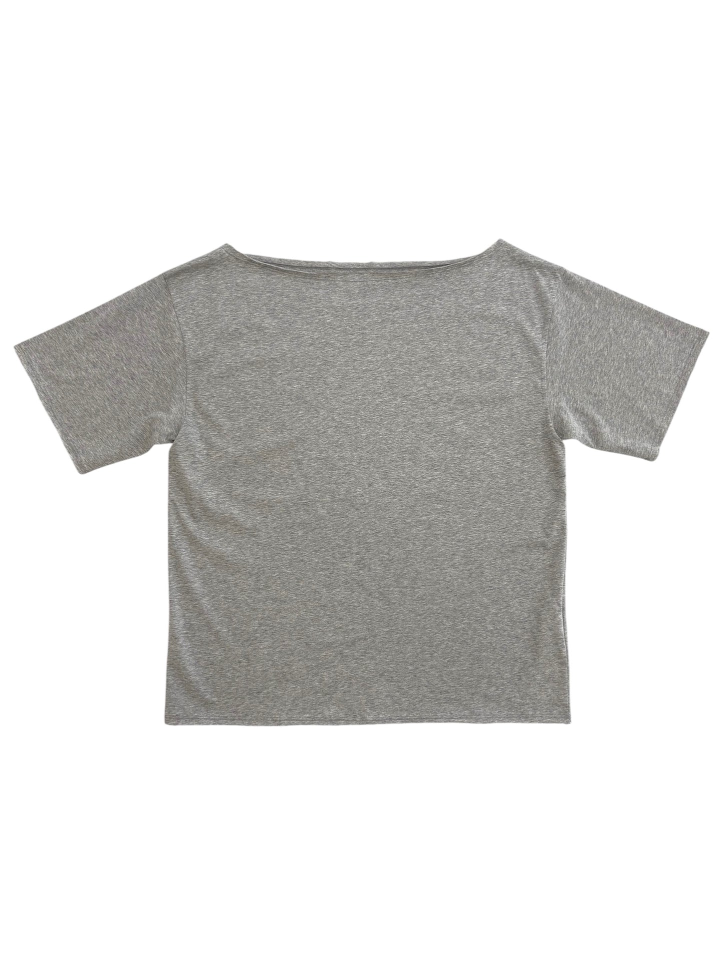 Boatneck cut T-shirt