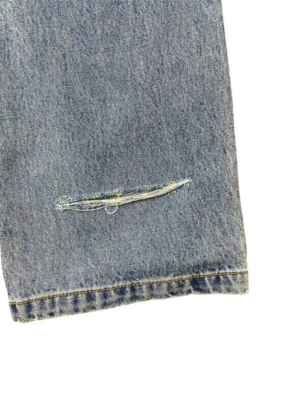 BACK CUT STRAIGHT JEANS