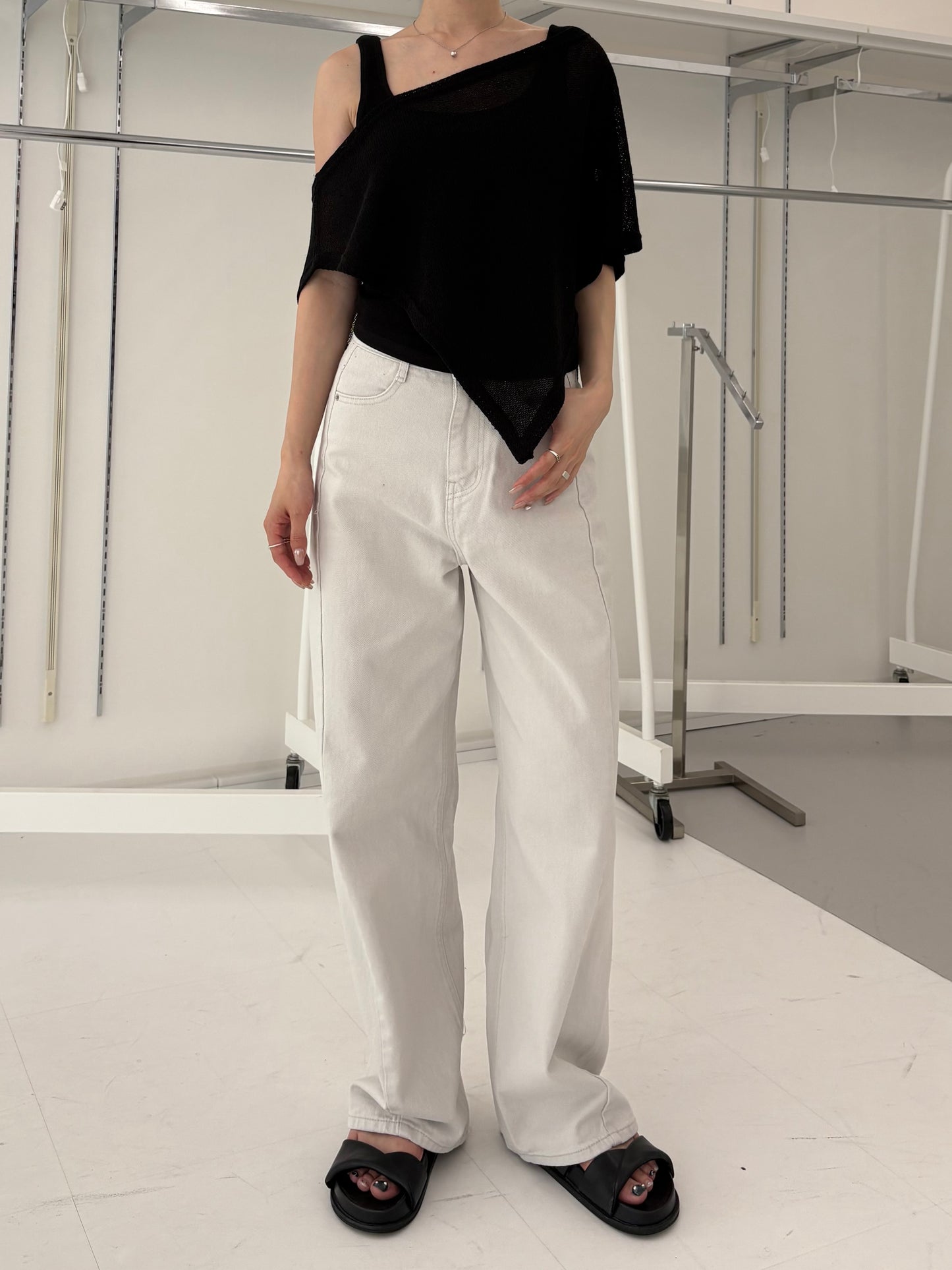 Asymmetry tank top