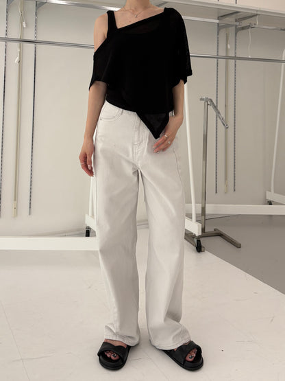 Asymmetry tank top