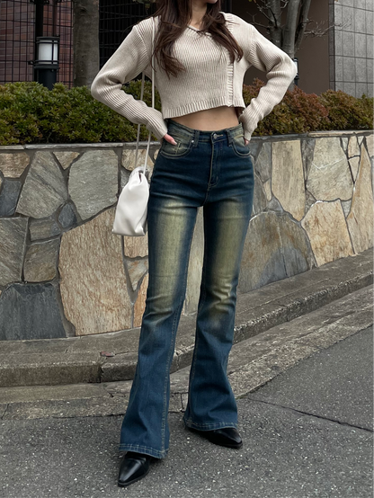 ASYMMETRY KNIT TOPS