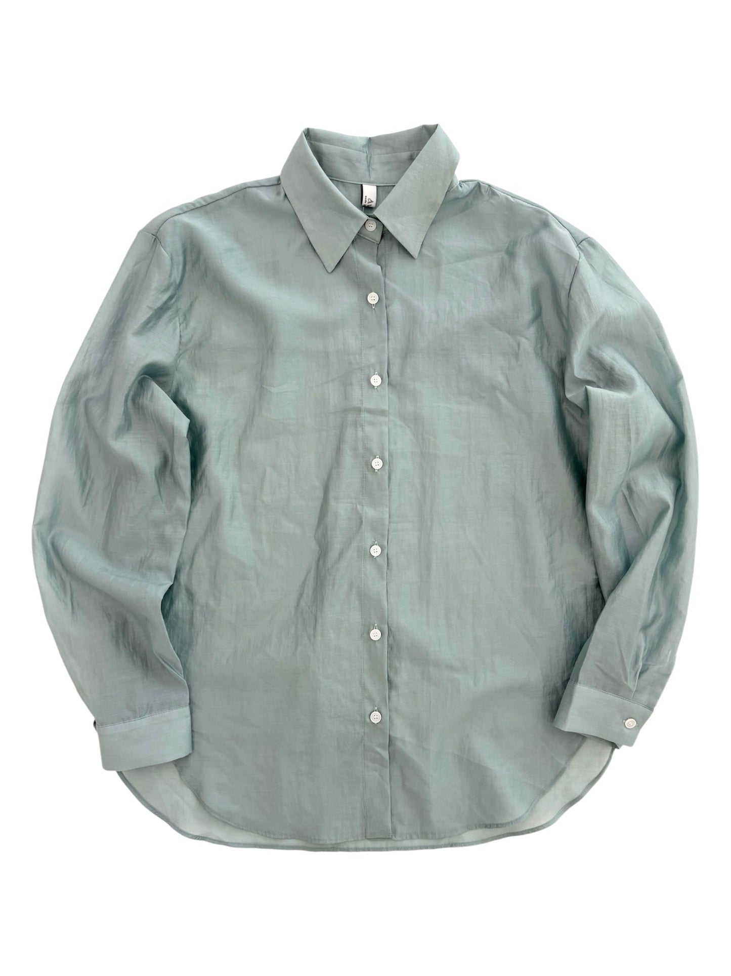 Tencel sheer shirt