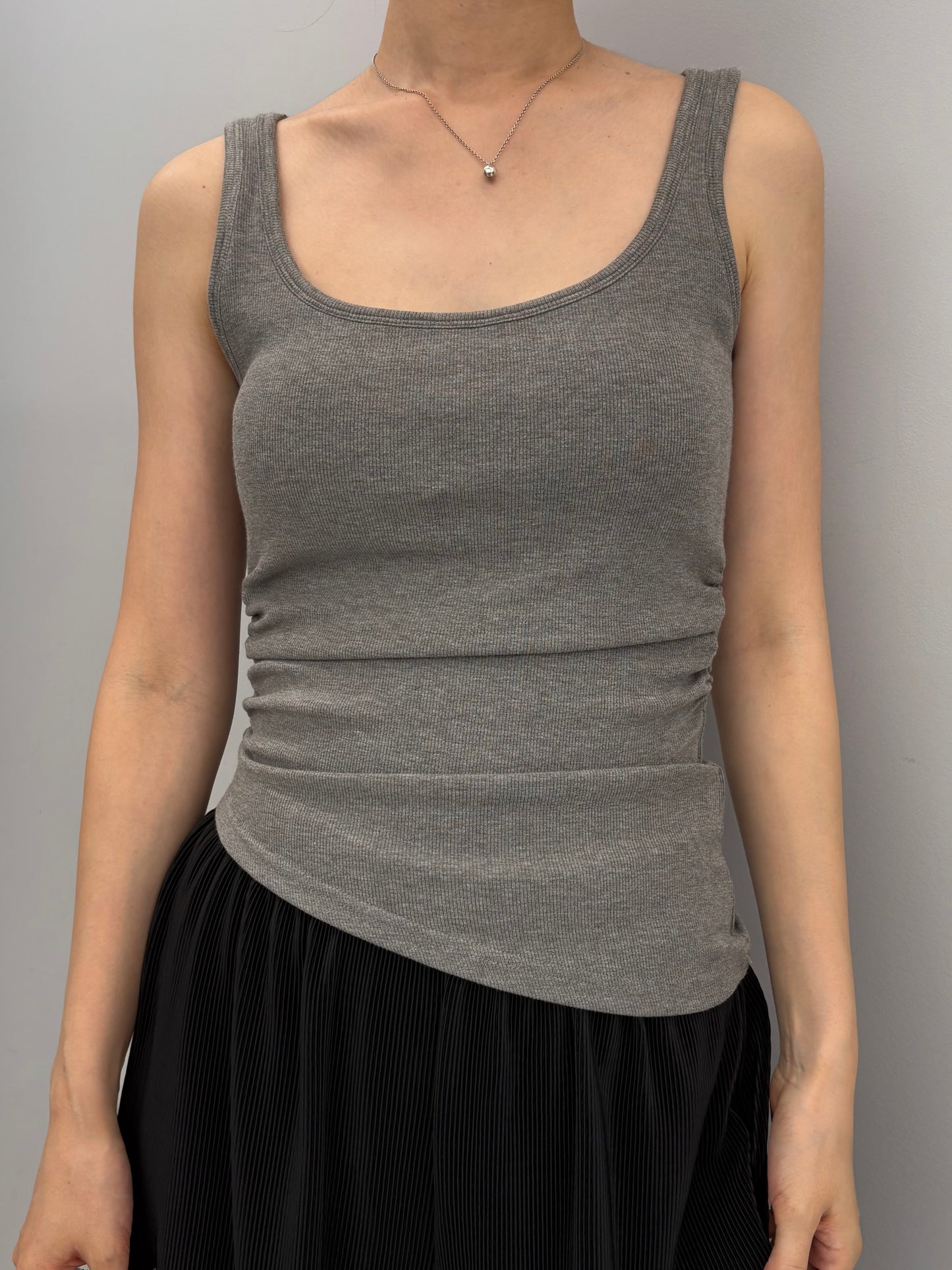 Asymmetry tank top