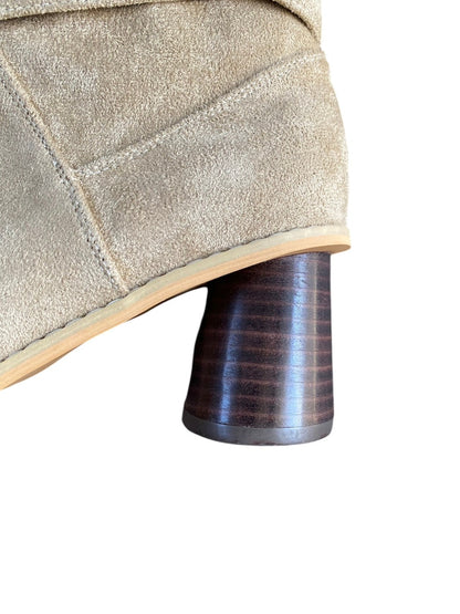 SUEDE BELT ANKLE BOOTS