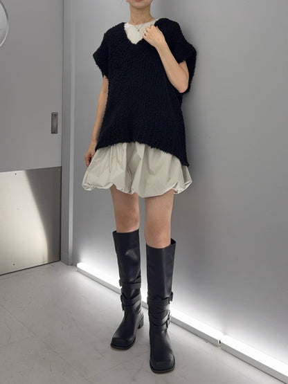 Military strap long boots