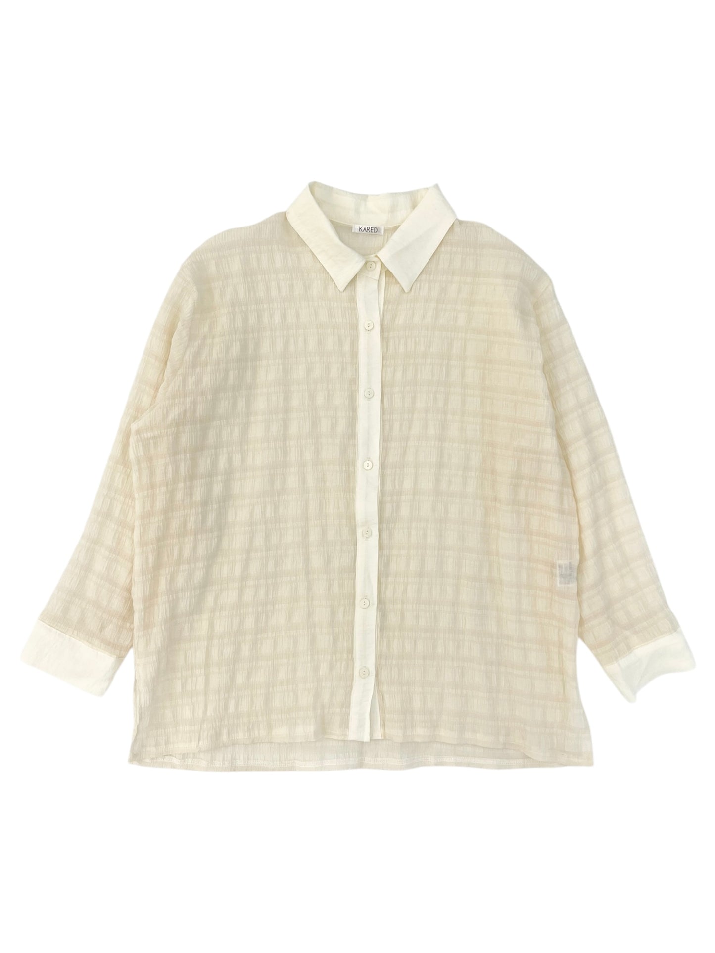 Sheer relax shirt