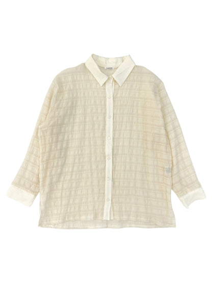 Sheer relax shirt