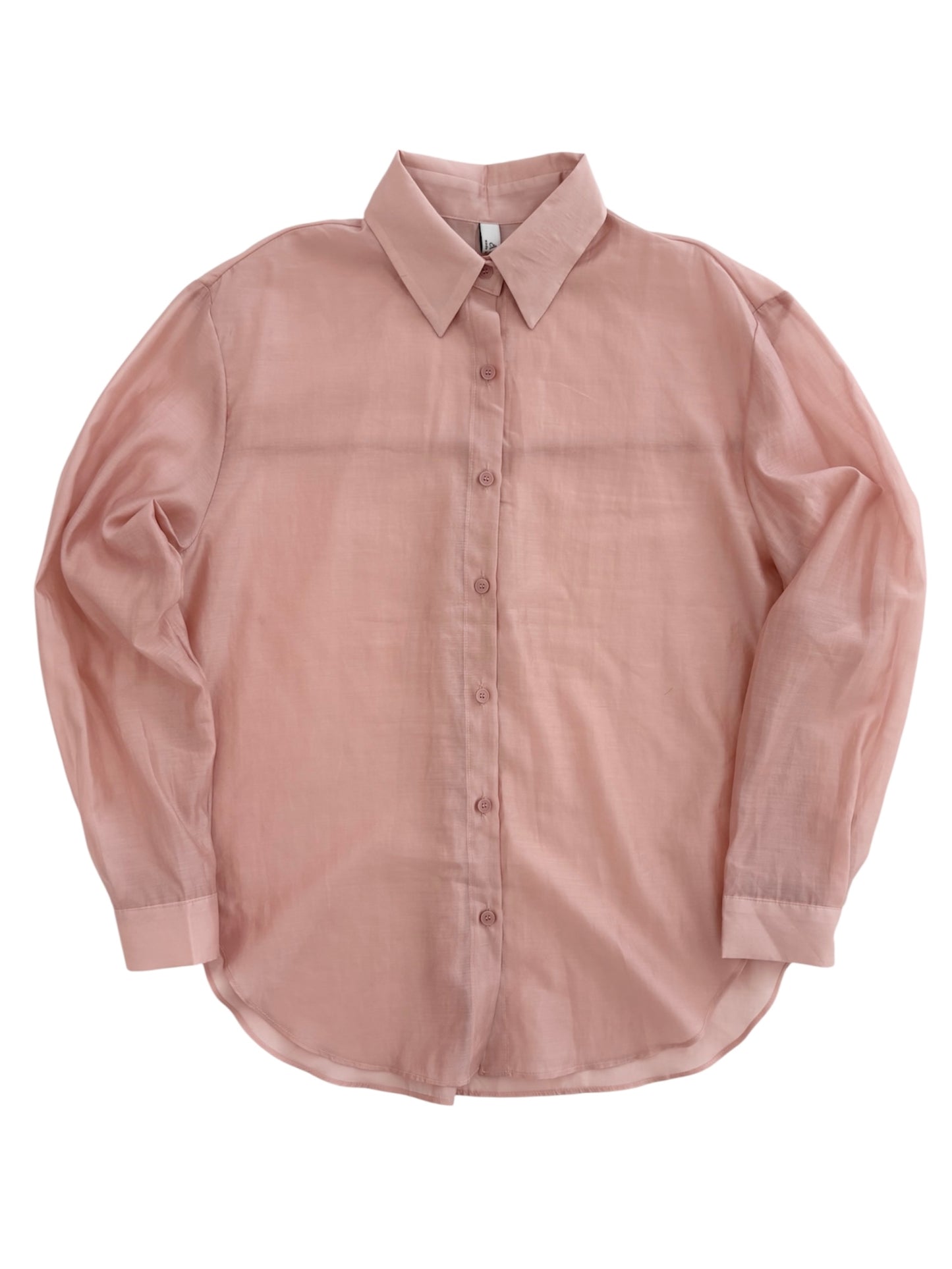 Tencel sheer shirt