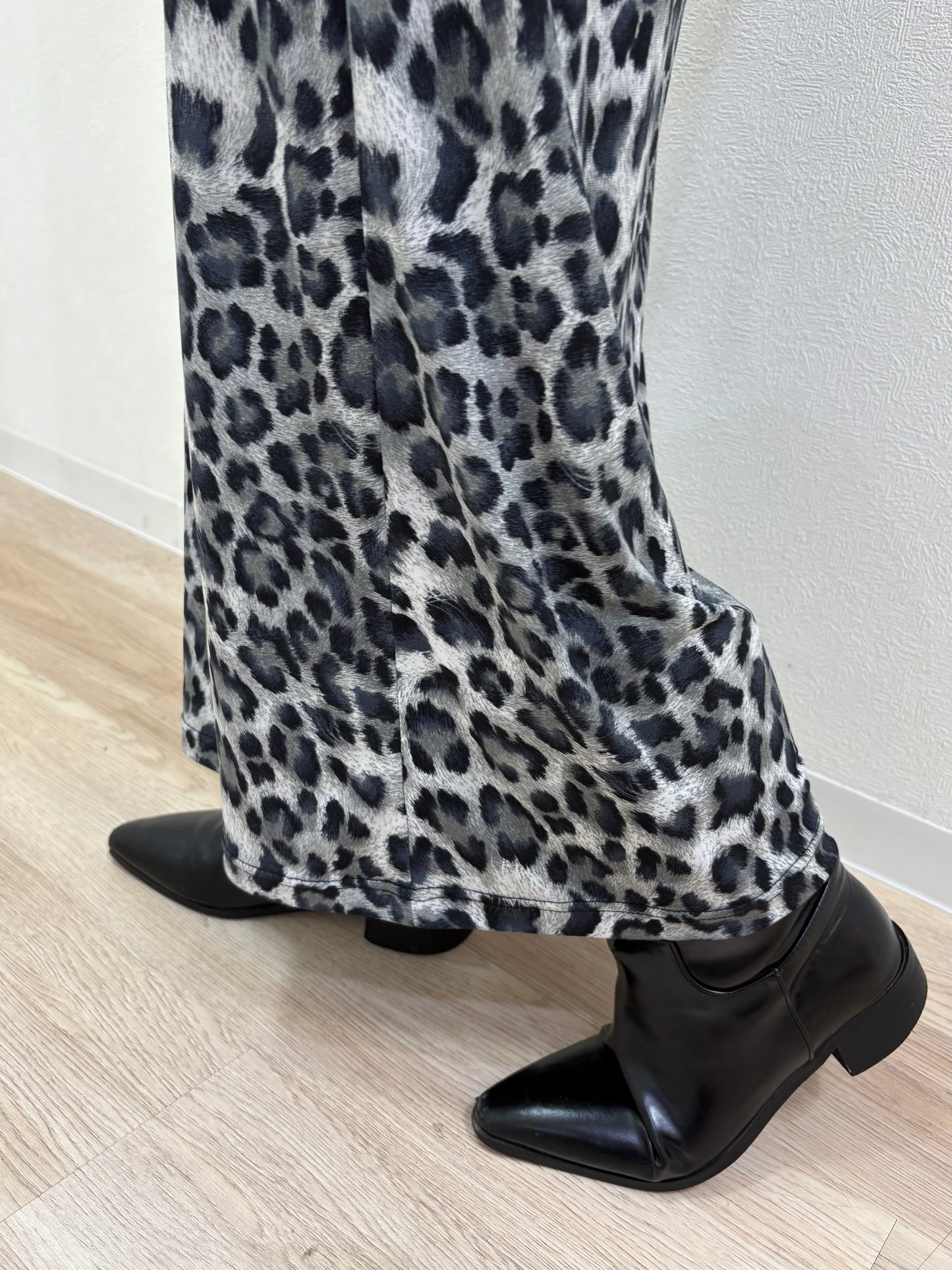 Leopard relax skirt