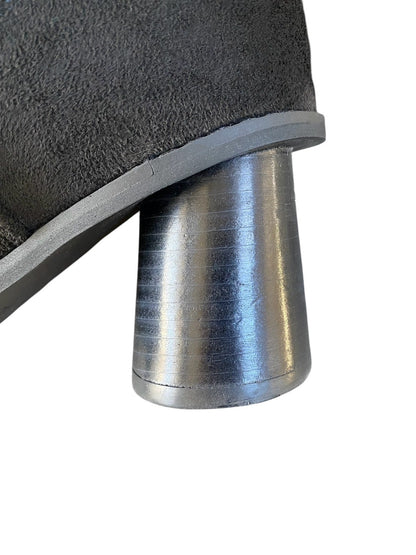 SUEDE BELT ANKLE BOOTS