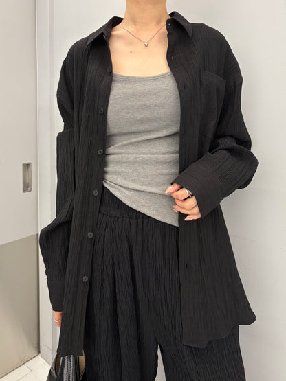 Over wrinkle shirt
