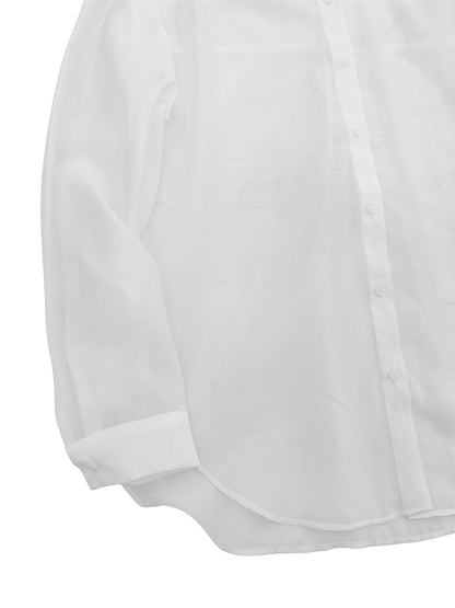 Tencel sheer shirt