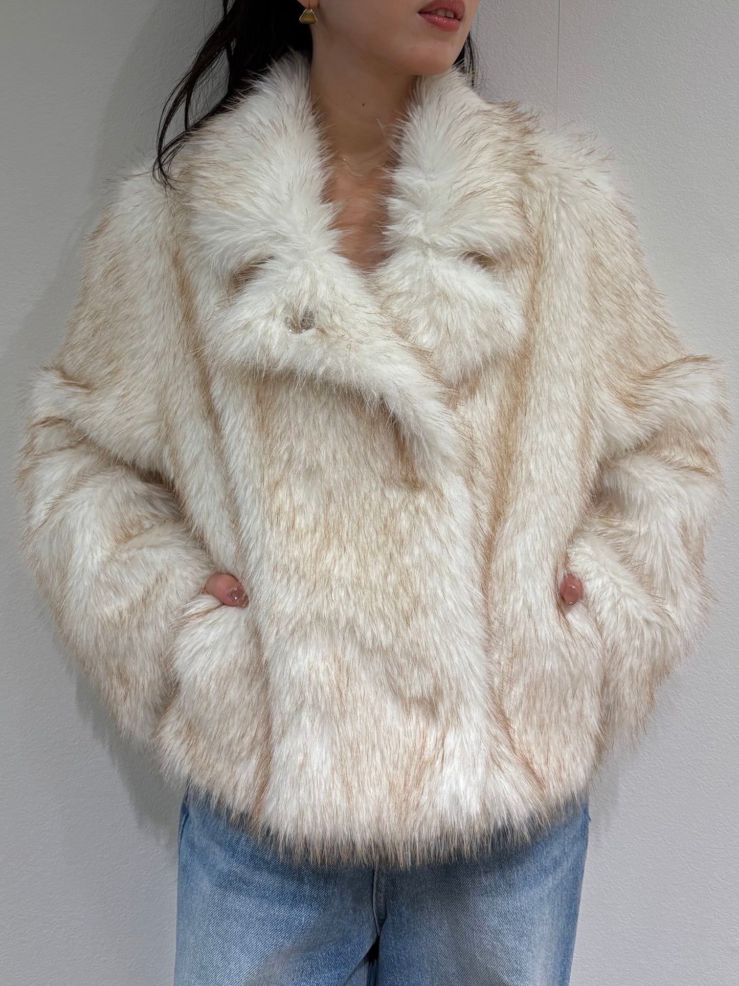 Soft fur jacket