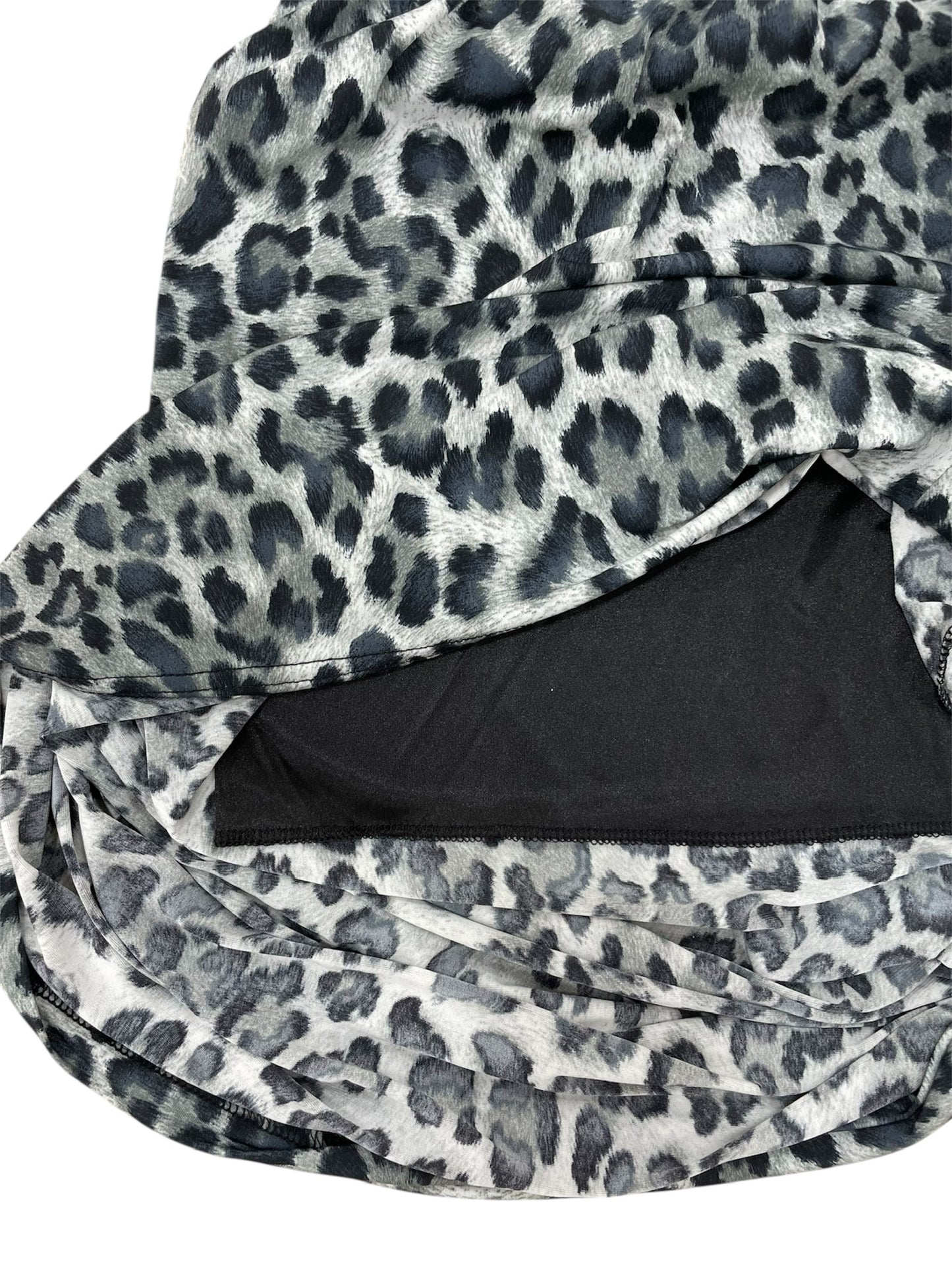 Leopard relax skirt