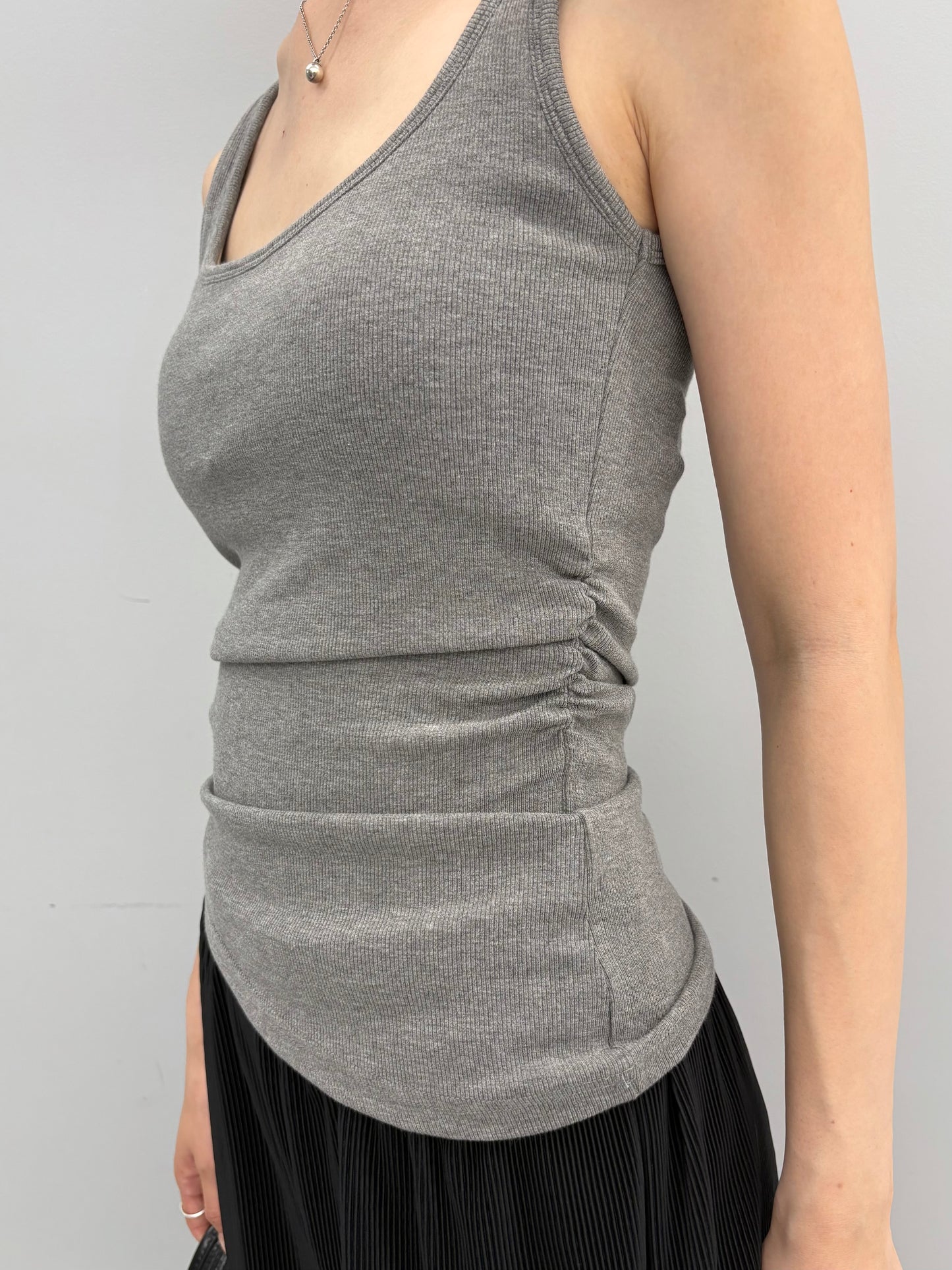 Asymmetry tank top