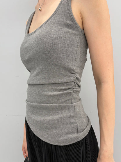 Asymmetry tank top