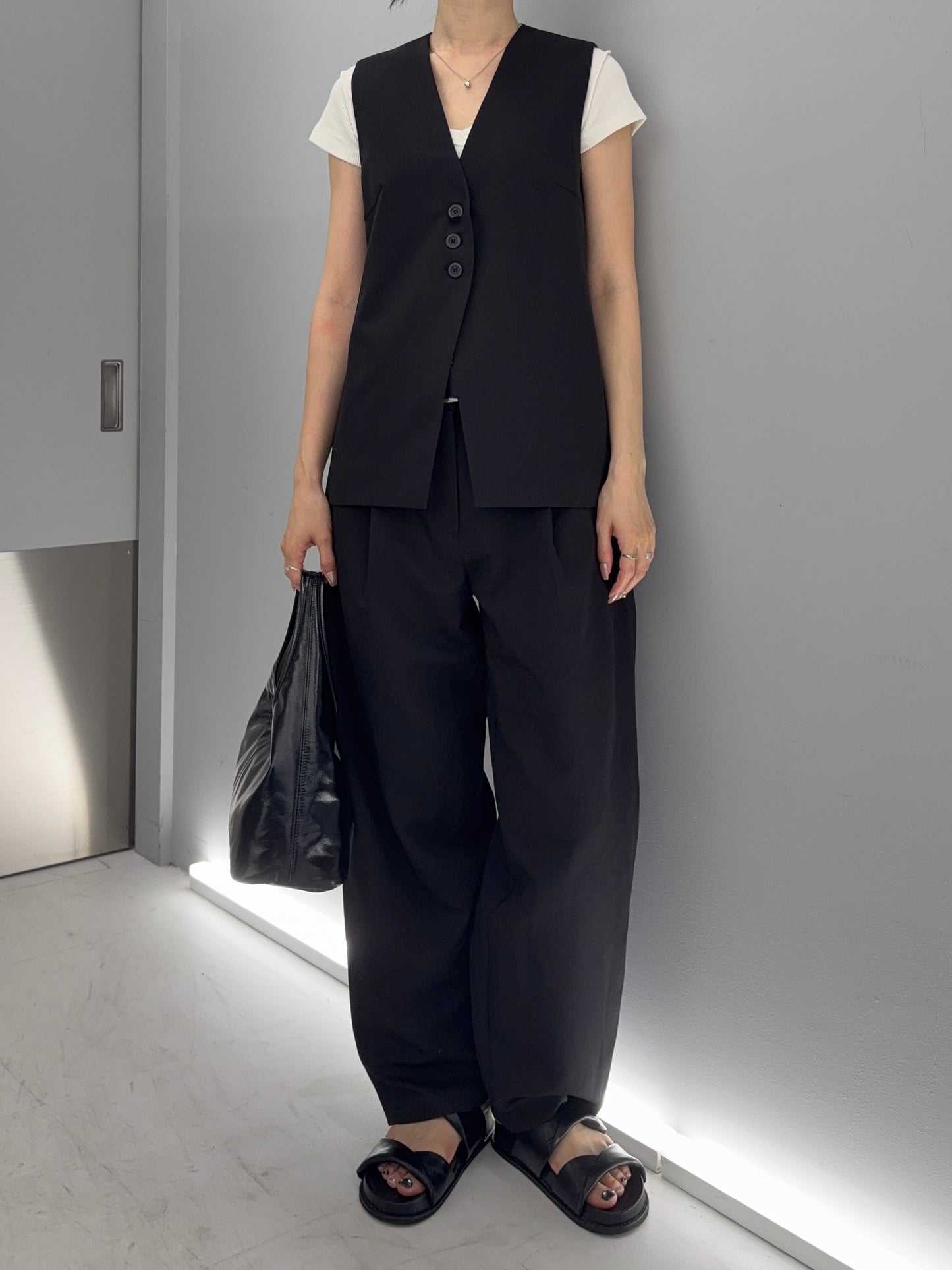Balloon slacks pants