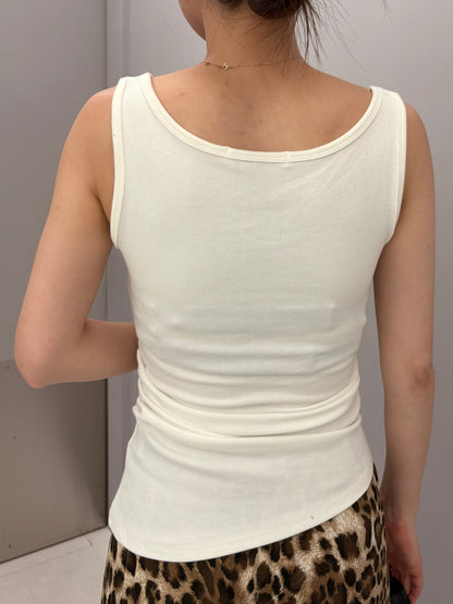 Asymmetry tank top