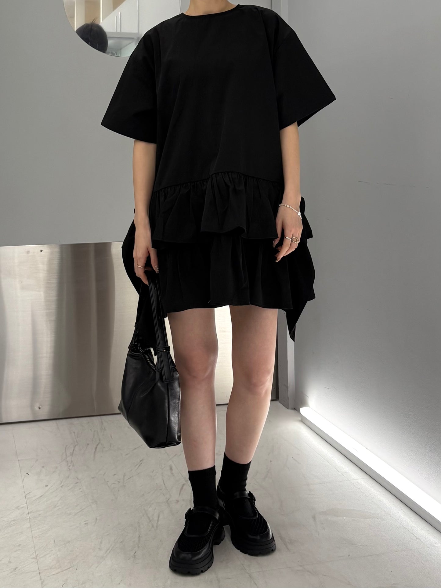 Ruffle shirt op