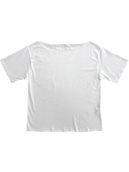 Boatneck cut T-shirt