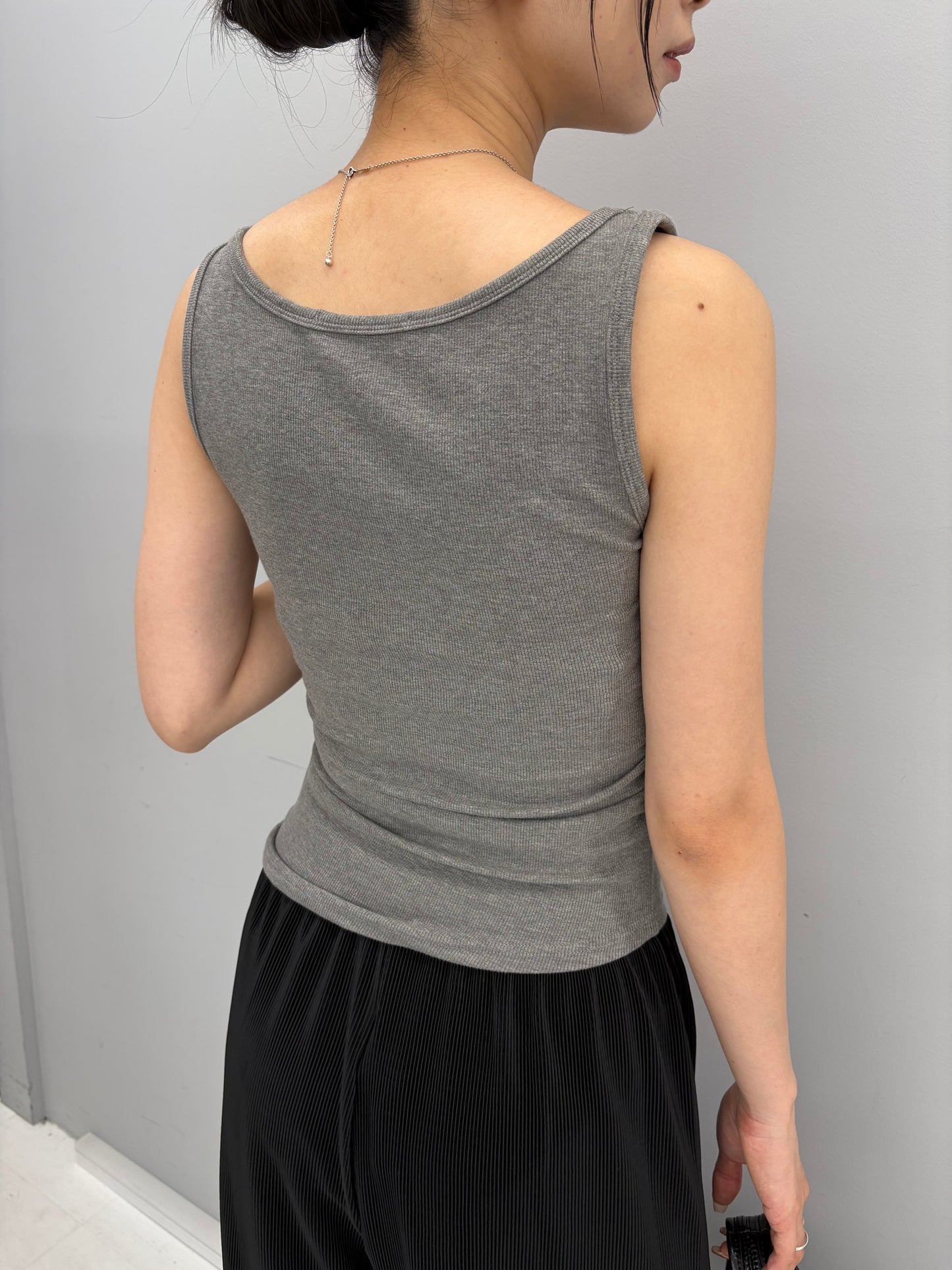 Asymmetry tank top