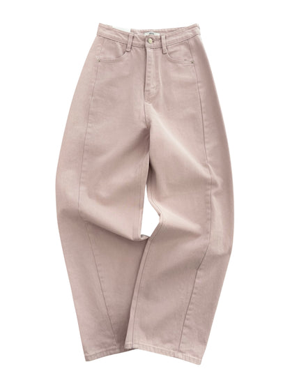 Pigment color wide denim