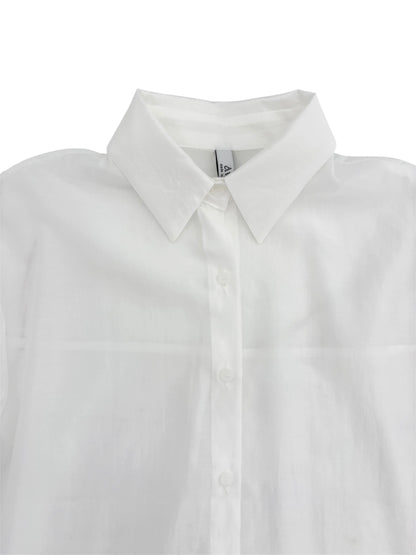 Tencel sheer shirt