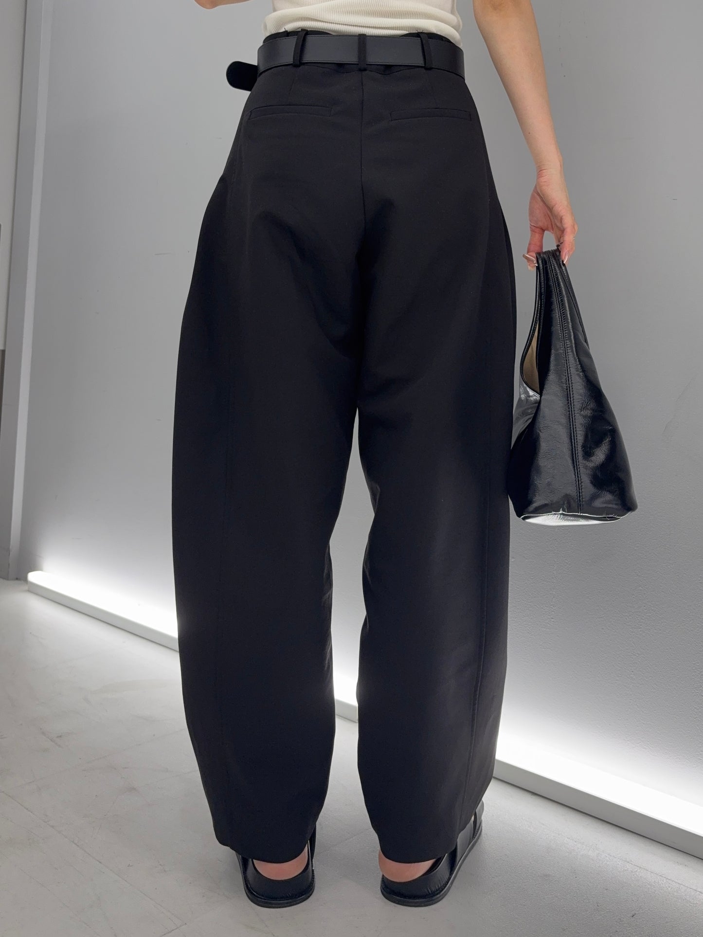 Balloon slacks pants