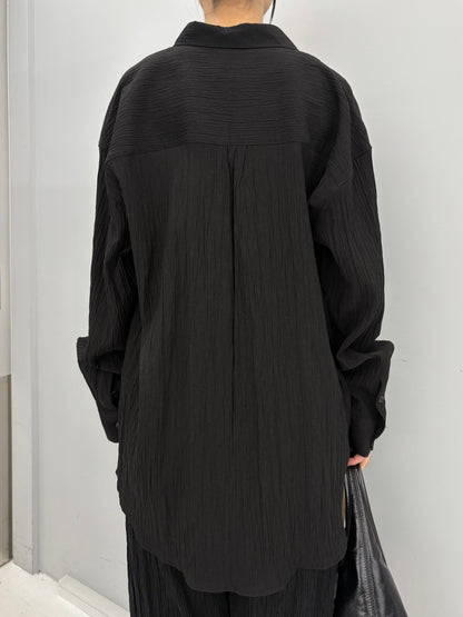 Over wrinkle shirt