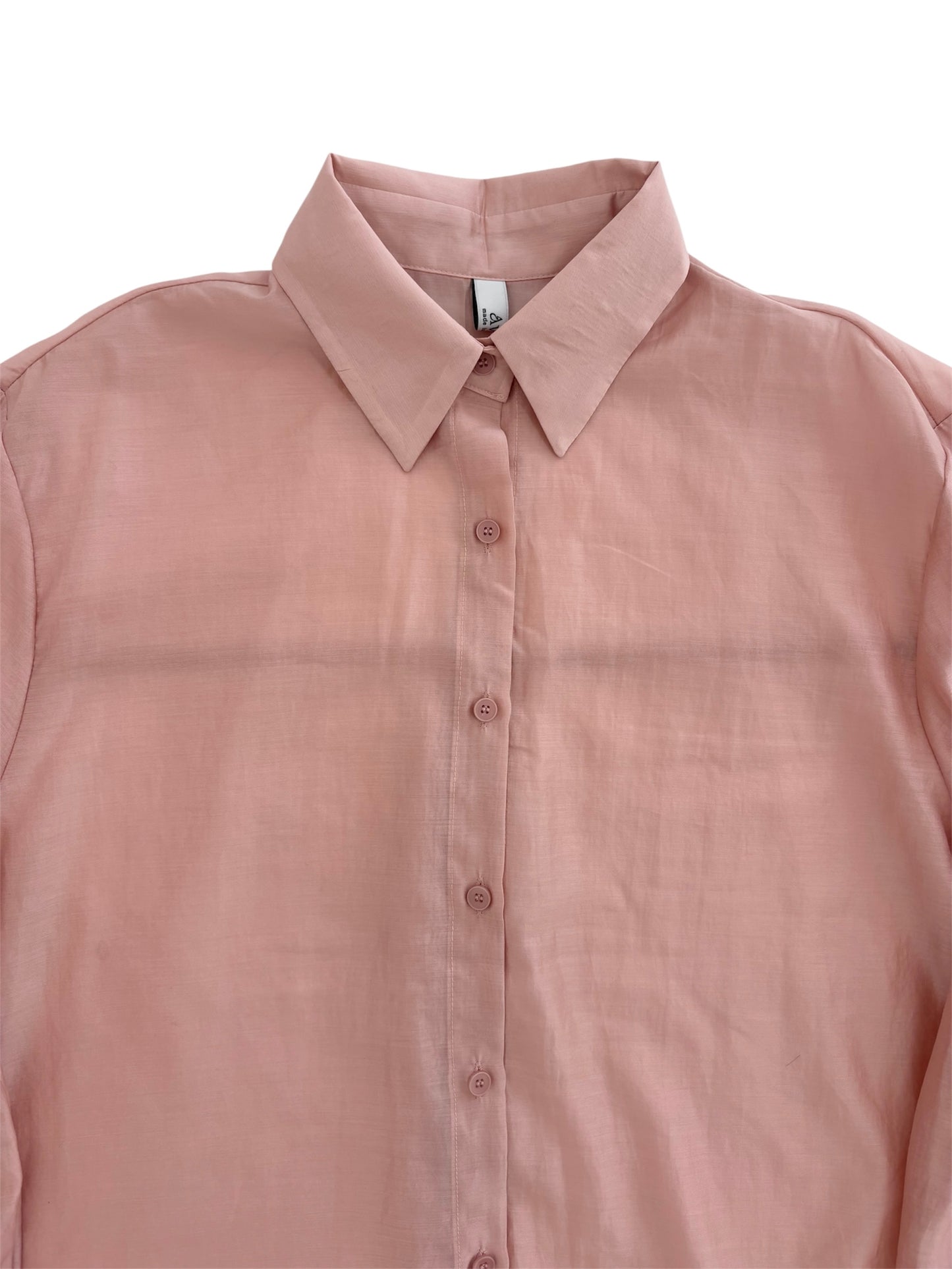 Tencel sheer shirt