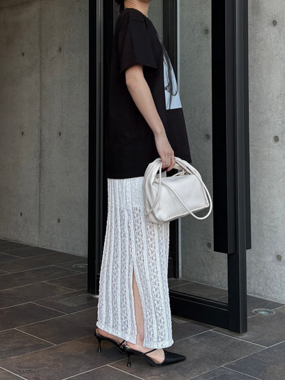 lace i line skirt