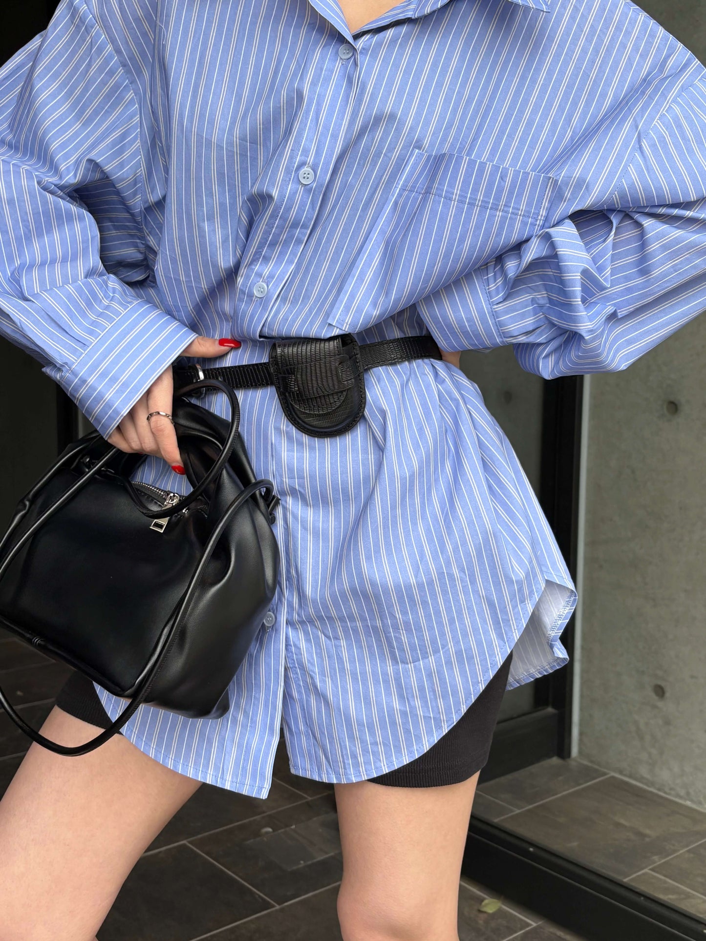 PORCH SET COW LEATHER BELT
